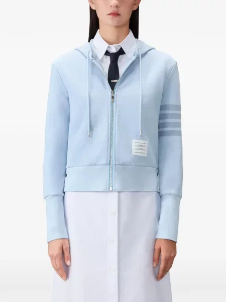 Hanorac cu glugă Thom Browne albastru