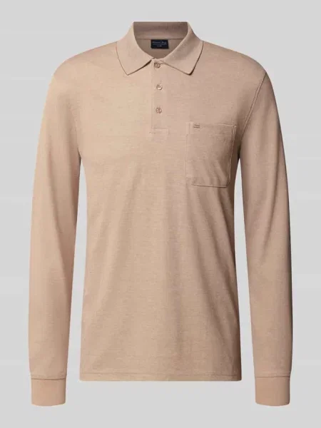 Koszulka polo o kroju regular fit z domieszką bawełny Christian Berg Men