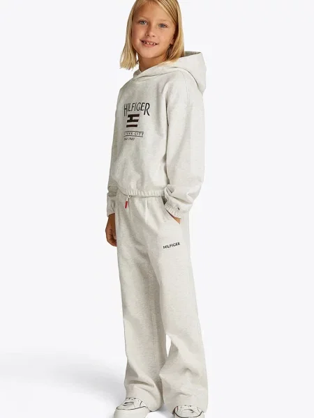 Tommy Hilfiger Detská mikina biela