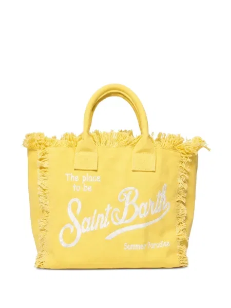 Geantă shopper Mc2 Saint Barth galben