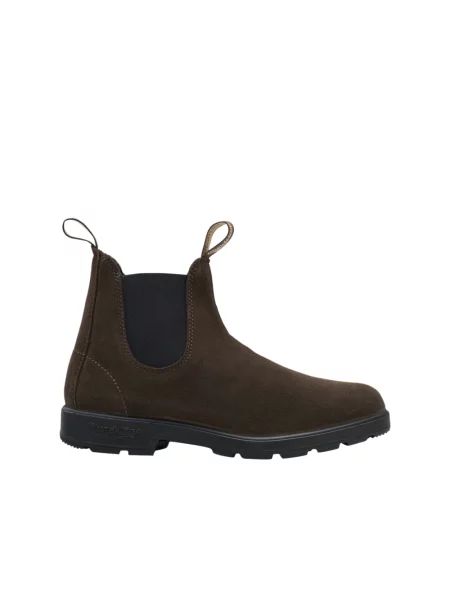 Blundstone Suede Boots Brown Unisex Obuwie Blundstone Size: brązowy