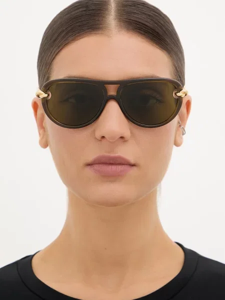 Bottega Veneta napszemüveg női zöld