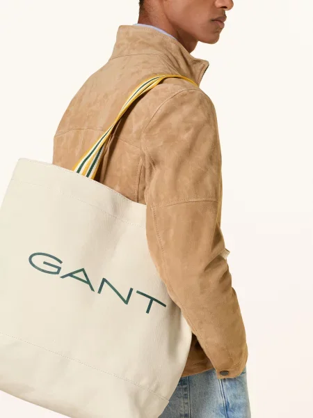 Gant Shopper režná zelená