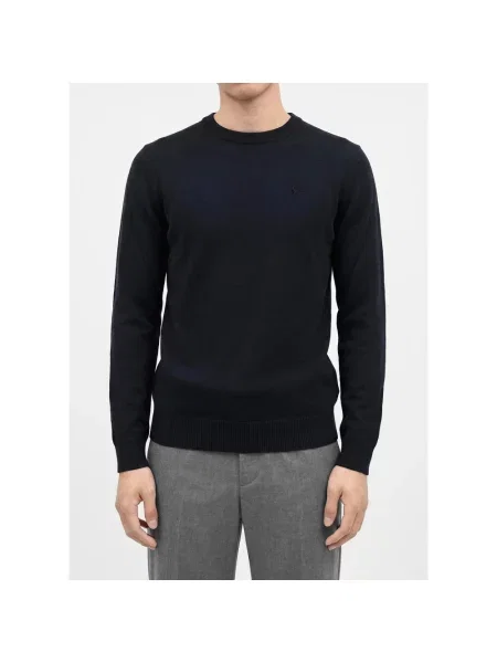 Sweter Karl Lagerfeld wełniany niebieski