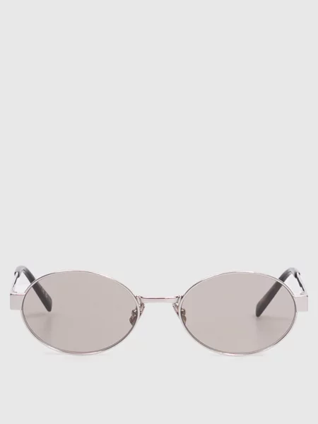 Сріблясті сонцезахисні окуляри Saint Laurent