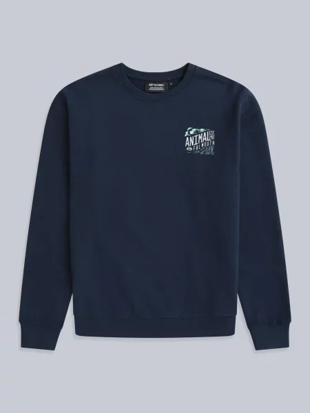 Jonah Falmouth bluza męska Navy granatowa