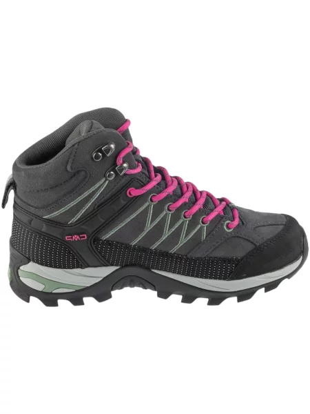 Trekové boty CMP Rigel Mid Wp anthracite/mineral green šedé