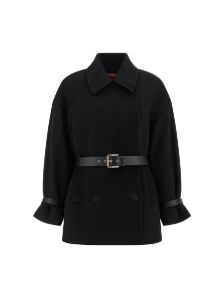 Kurtka Max Mara Studio wełniana czarna