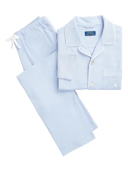 Matlasat chiloți Polo Ralph Lauren din piele albastru