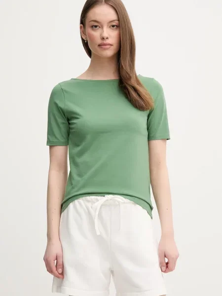 Тениска United Colors of Benetton дамска зелено