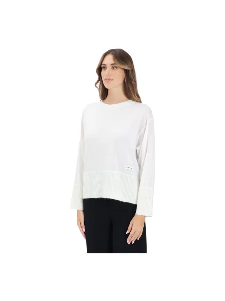 Sweter Armani Exchange beżowy