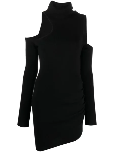 Rochie Gauge81 din lână merinos negru