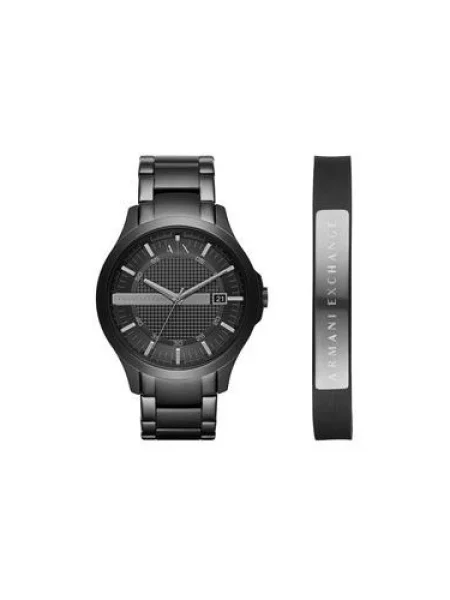 Hodinky Armani Exchange čierna