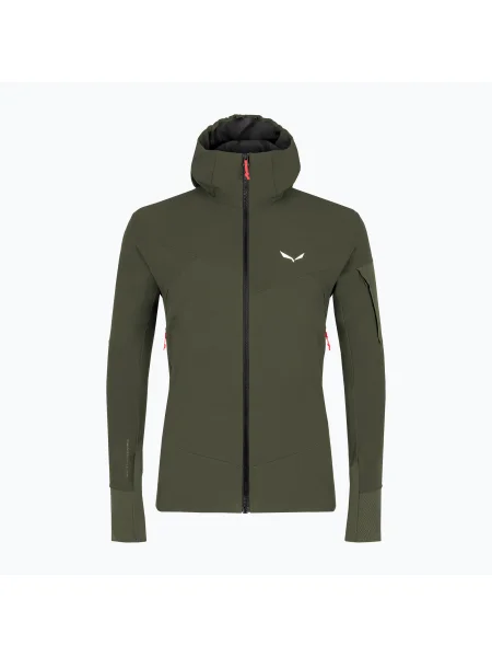 Férfi softshell dzseki Salewa Agner DST dark Méret: S zöld