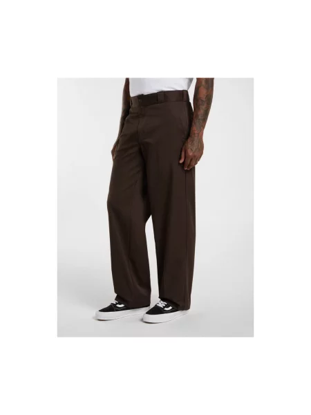 Nohavice Dickies hnedá
