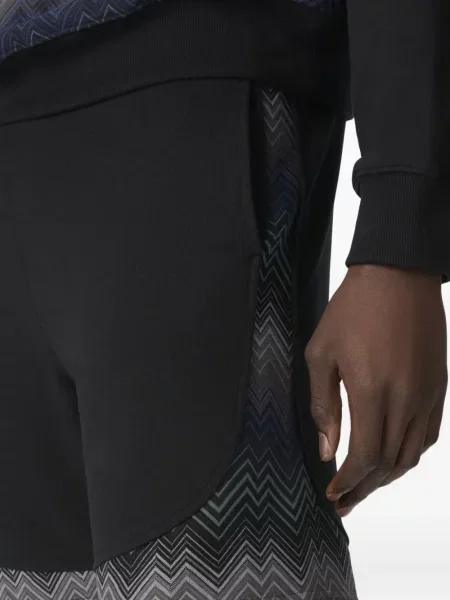 Fleece σορτς Missoni μαύρο