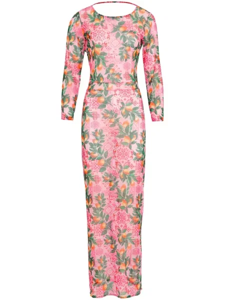 Sukienka Brigitte garniturowa różowa