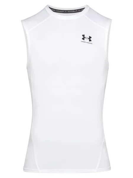 UNDER ARMOUR Tricou funcțional / negru alb