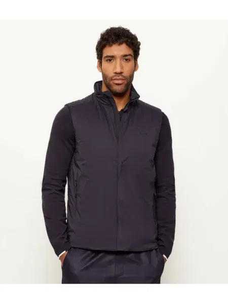 BOSS GREEN Szteppelt mellény OW_Lite-X kék