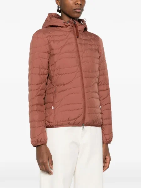 Geacă cu puf Moncler maro