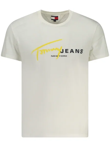 Kratek majica Tommy Hilfiger bela