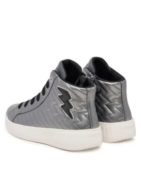 Geox Sneakersy J Mikiroshi D strieborná