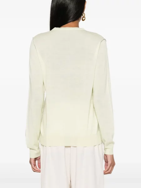Cardigan Fabiana Filippi de lână verde