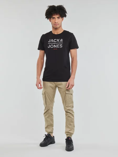 Hlače Jack & Jones smeđa
