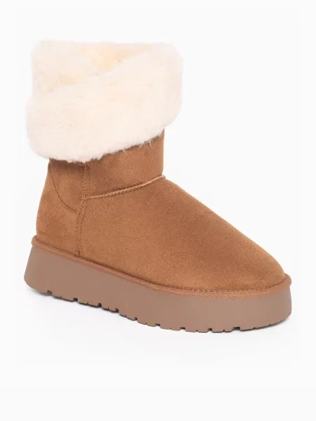 Island Boot Kozačky ARINE světle hnědá