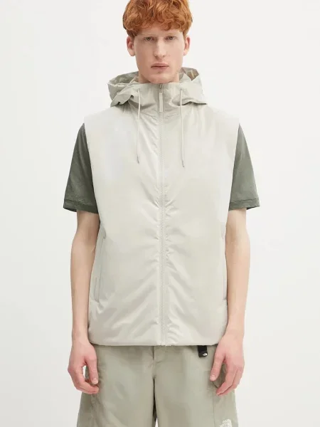 Rains bezrękawnik Lohja Insulated Vest przejściowy beżowy