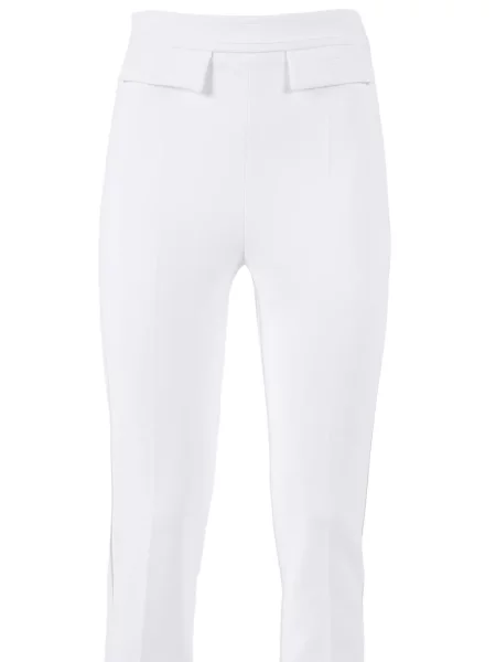 Pantaloni Elisabetta Franchi alb