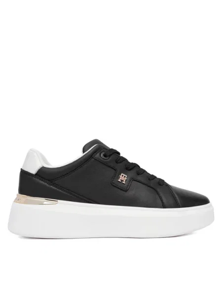 Tommy Hilfiger Αθλητικά Th Chic Platform μαύρο