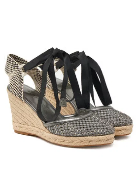 Guess Espadrilky FLJCHA šedá