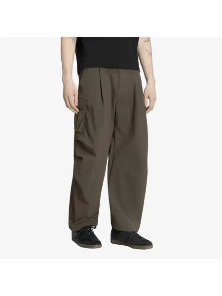 Kalhoty adidas Premium Essentials Utility Cargo Pants Shadow Olive 36 olivový