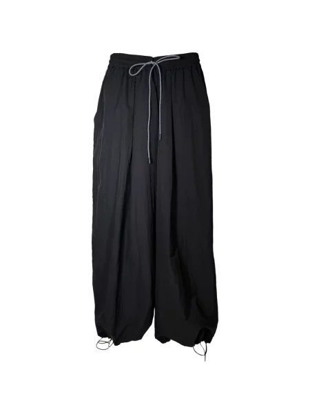 Pantaloni Mostly Heard Rarely Seen cu cordon negru