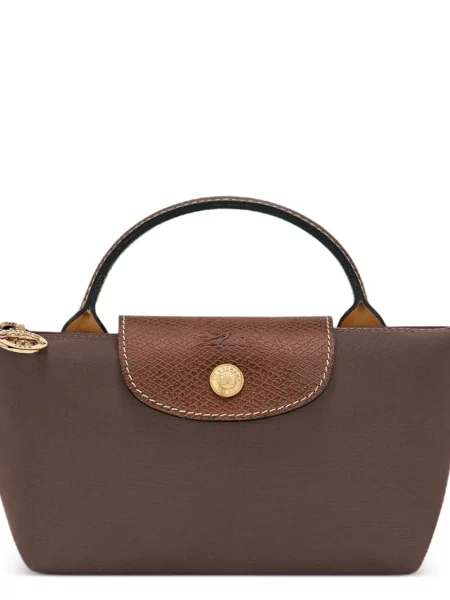 Geantă plic Longchamp maro