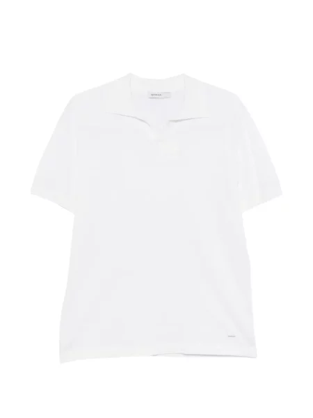 Tricou Simkhai tricotate cu decolteu în V alb