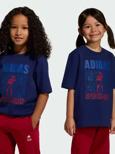 Дитяча Футболка adidas Marvel синій