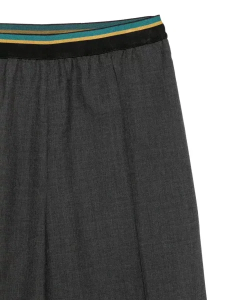 Pantaloni Plan C cu dungi gri