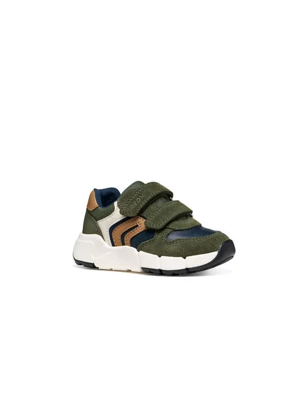 Geox FLEXYPER MINI sneakers detské zelená