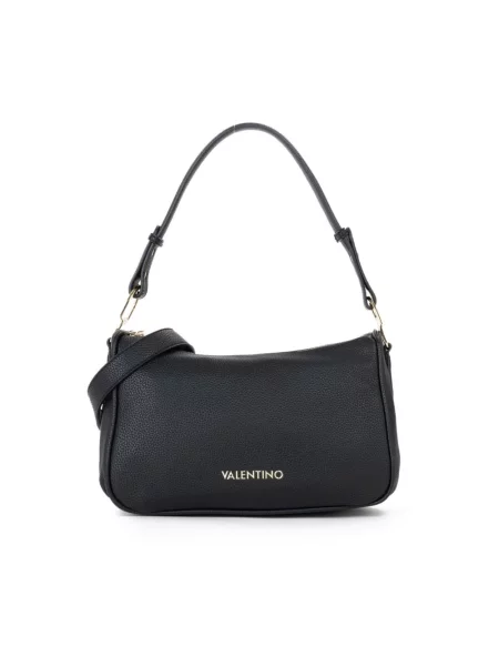 Torebka do ręki z napisem z logo model THAOE RE' Valentino Bags niebieska