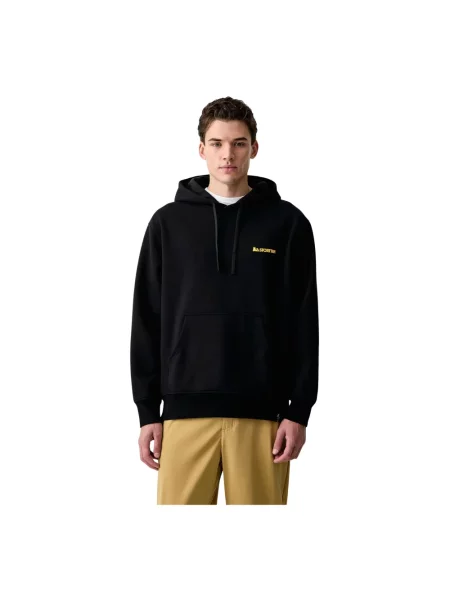 La Sportiva bluza z kapturem z bawełną Moon Rock czarna