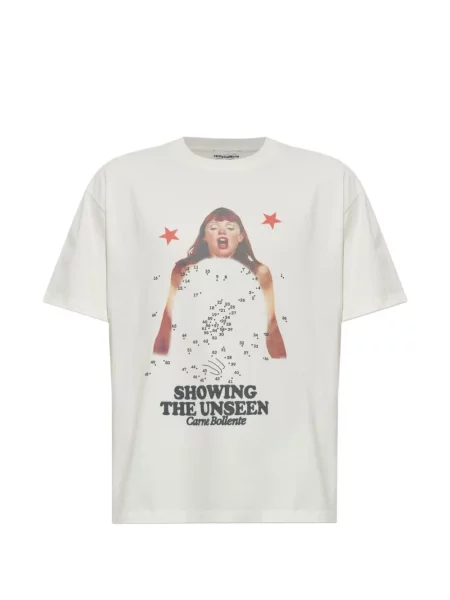 Tricou Carne Bollente cu imagine alb