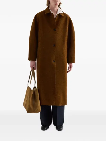Pantaloni Jil Sander de lână albastru