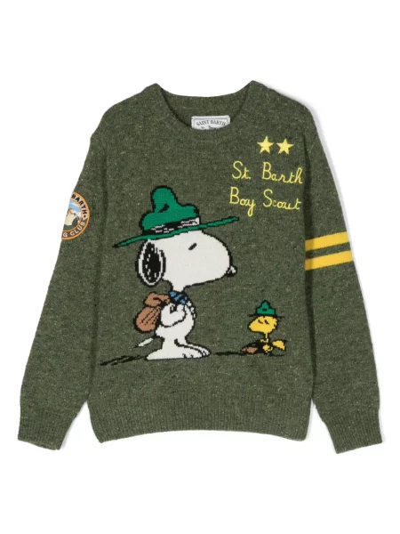 Sweter dziecięcy Mc2 Saint Barth zielony