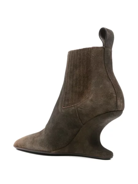 Cizme scurte Rick Owens maro