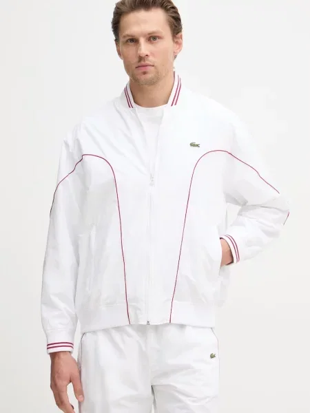 Lacoste bomberka biały