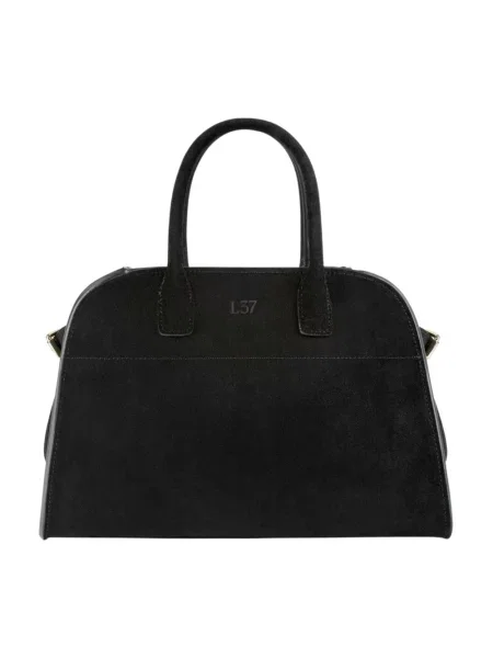 Mała mały torba podróżna L37 elegancka czarna