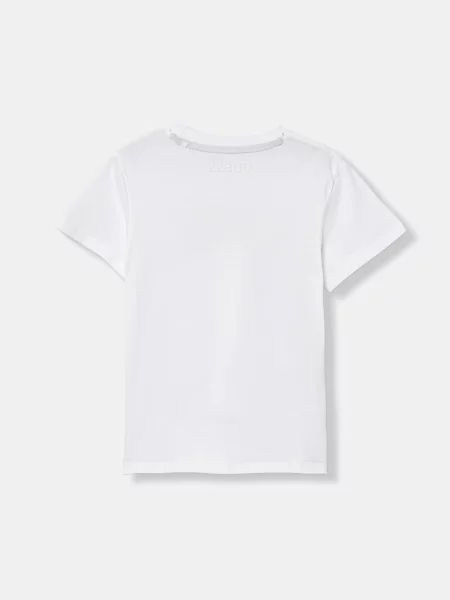 Guess Majica Regular Fit bela