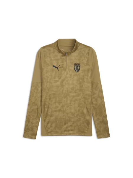 Bluza treningowa z zamkiem RC Lens złota